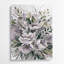 Aquarelle florale 17, art mural en métal beige-83818186