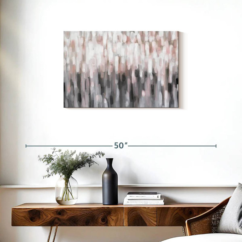 Avery Blushing Strokes, 20" H x 30" W