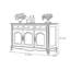 Buffet haut de gamme de style rétro-2085367266-2085367264