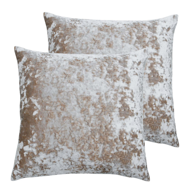 Square Cushion, Feathers, Oyster