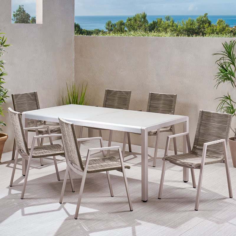 Ensemble repas 7 pièces Malaspina