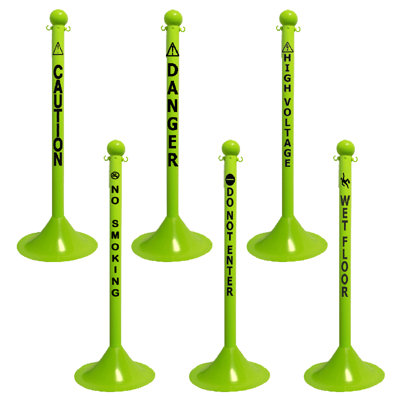 Mr. Chain 41'' H x 14'' W HDPE Stanchion System