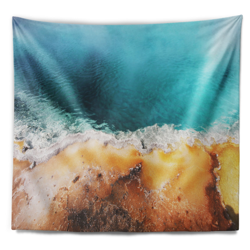 Tapisserie de paysage, H 68 po x l 80 po