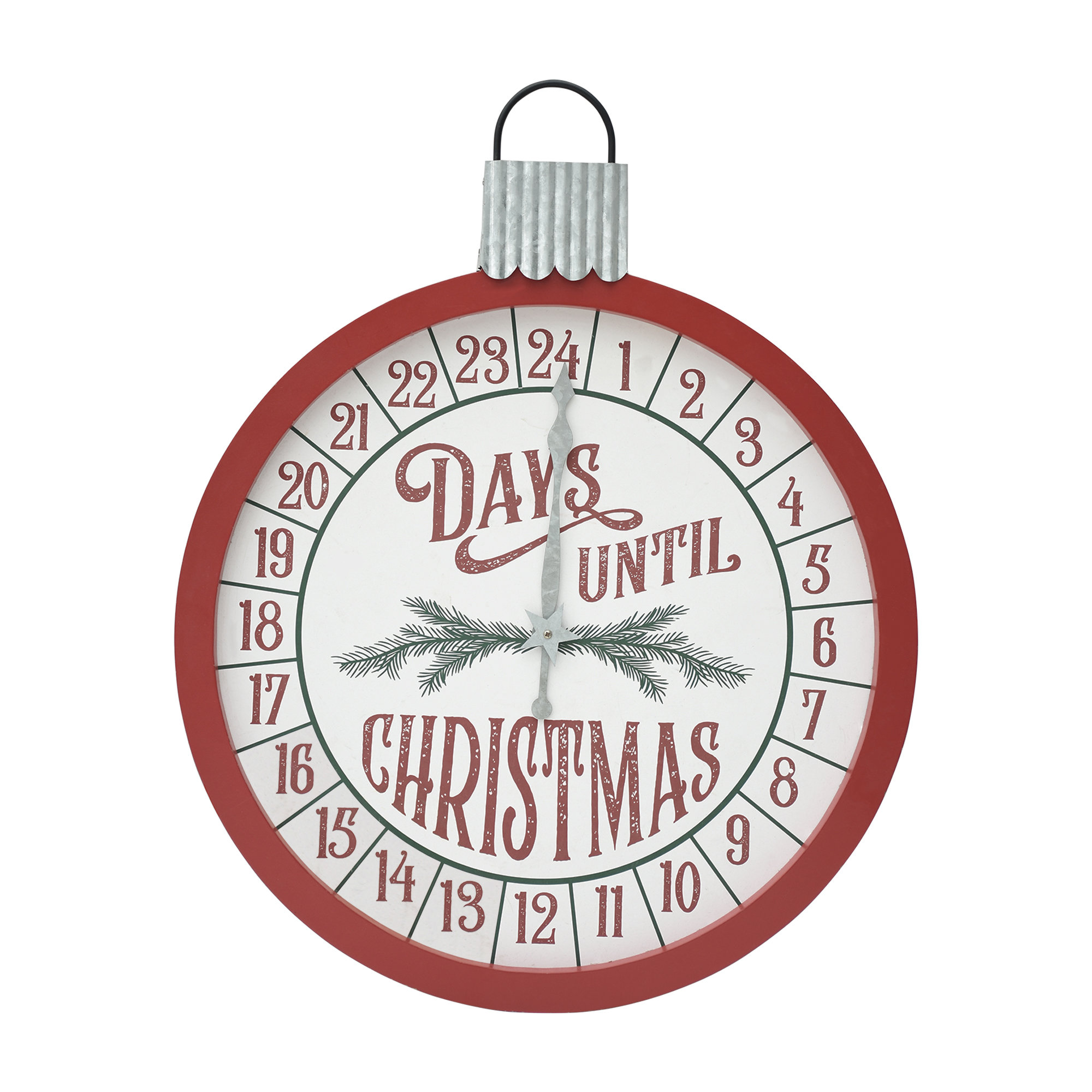 The Holiday Aisle® Wood Wall Christmas Countdown Calendar | Wayfair