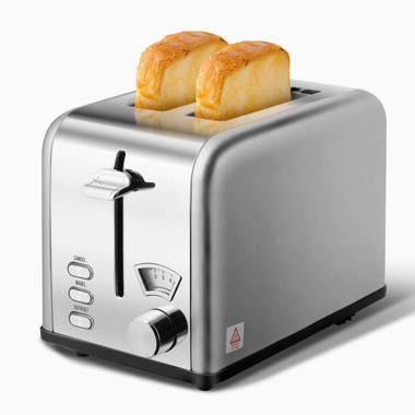 BergHOFF Ouro Gold 2 Slice Stainless Steel Toaster 850W