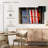 Borges American Flag On Window-107982389