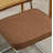 Modern Linen Dining Chairs Set Of 6, Rattan Back & Chrome Base,Coffee-968235998