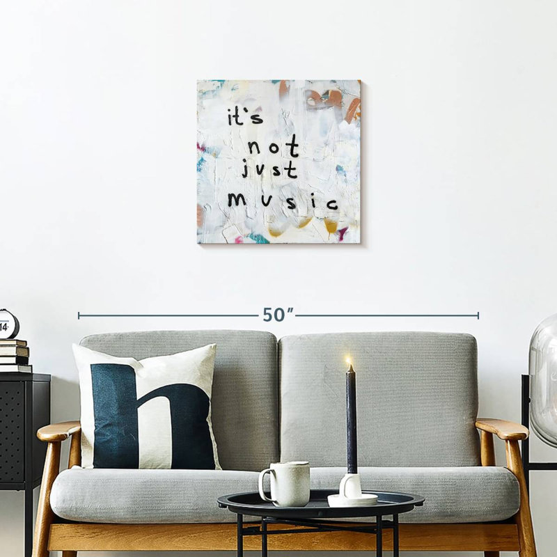 Tergel Not Just Music, H 20 po x l 20 po