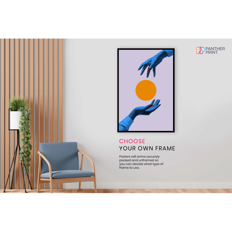 Hands & Nails - No Frame Print, 91cm H x 61cm W x 0.5cm D