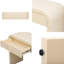 Console 31 po et miroir en bois 36 po pour table d'appoint-121083445