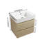 Meuble-lavabo mural avec lavabo Topcraft-1034837628-1034837630