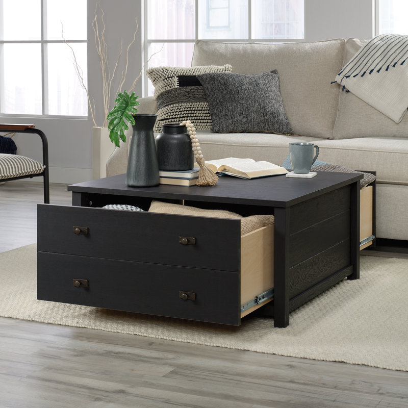 Samons Single Coffee Table, Raven Oak, Raven Oak