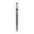 Bukowski 4' Folding Portable Event Bar with Top and Middle Shelves-2018680248