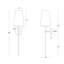Toni 1 - Light Wallchiere