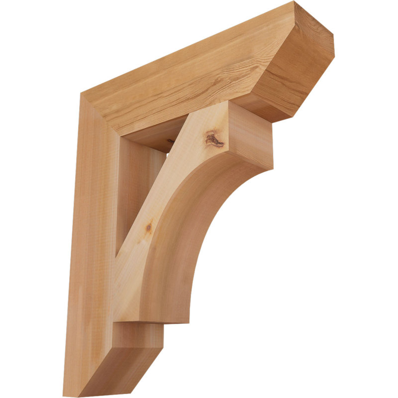 Support à lattes l 5 5 po x P 24 po x H 28 po Westlake, Cèdre rouge, H 28 po x l 5,5 po x P 24 po