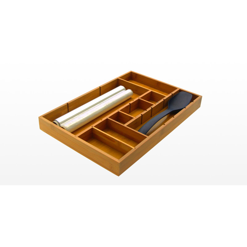 Bamboo Flatware Caddy