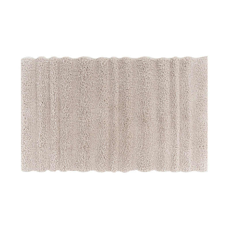 Alentejo Rectangle Bath Rug, 24" W x 39" L, Beige