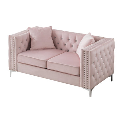 Causeuse Glory Furniture, rose