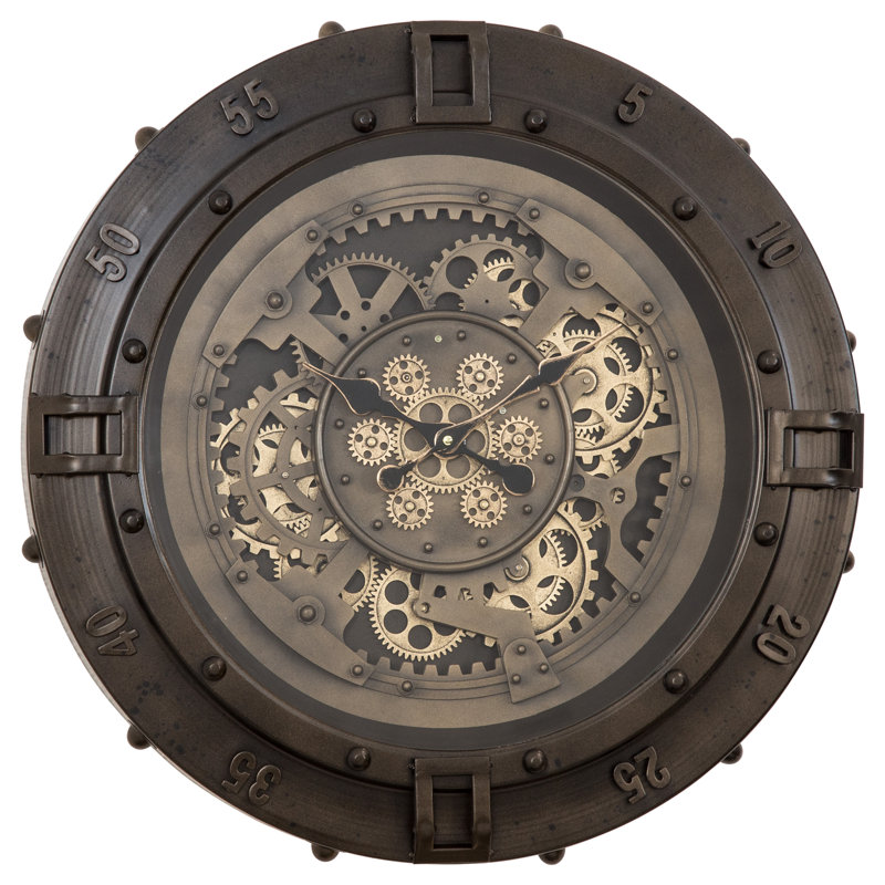 Valencia Metal Wall Clock