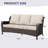 Outdoor Wicker Sofa With Cushions-1399502879