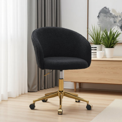 Office Chair, Modern Armchair, Height Adjustable, Rotary Cosmetic Chair