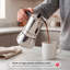 Machine à espresso avec plaque de cuisson Magefesa Genova, cafetière à moka en acier inoxydable de 4 tasses, cafetière italienne Greca, convient pour l'induction-21726815