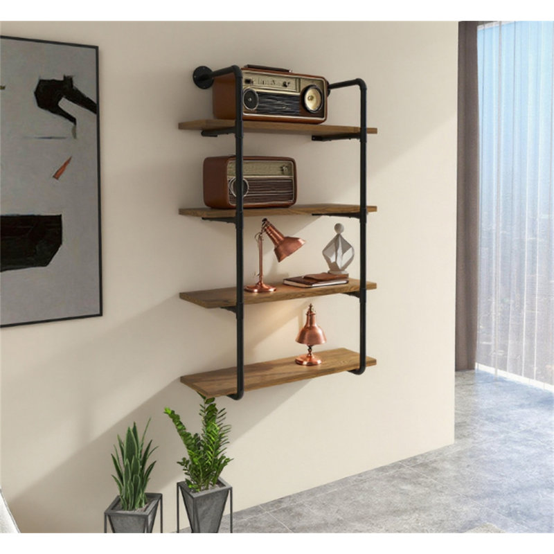 Bibliothèque murale flottante Rack