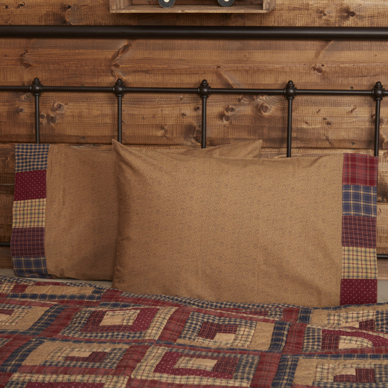 Taie d'oreiller 100% coton Millsboro, Standard