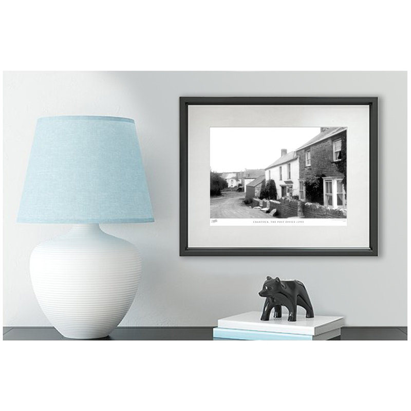 Crantock, The Post Office C1955 - Single Picture Frame Print, 28cm H x 36cm W x 2.3cm D