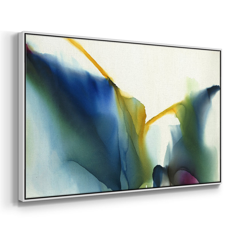 Impression sur toile encadrée, Toile encadrée flottée blanche, H 25 po x l 37 po x P 2 po