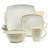 Gibson Elite Soho Lounge 16 Piece Stoneware Dinnerware Set In Light Taupe