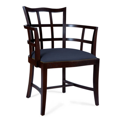 Surrey Hills 18.5'' H Upholstered Oak Armchair