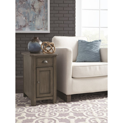 Fernville End Table with Storage