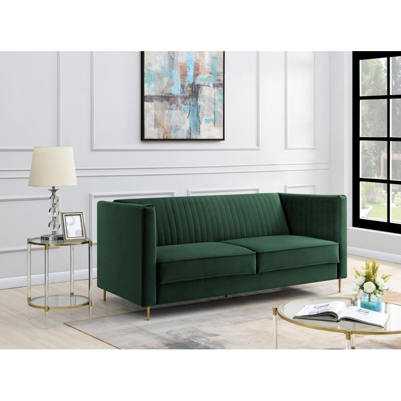 Augie 3 Seater Sofa Bed, Green