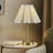Tap-Control & Dimmable Accent Table Lamp with Power Outlet - Gold