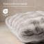 Housse de coussin décorative à bulles EverGrace en fausse fourrure-137897001-137897006