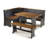 Alleris 6 - Person Pine Trestle Dining Set-1796086476