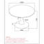 Benedix Round Dining Table-1312059914-1312059915