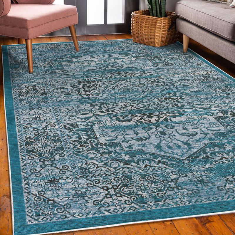 Tapis décoratif Victorian, Rectangle 4 pi x 5 pi 7 po
