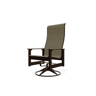 Chaise berçante pivotante en polyester de qualité marine Leeward Sling