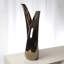 Sculpture en boucle - bronze