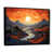 Black Floater Framed