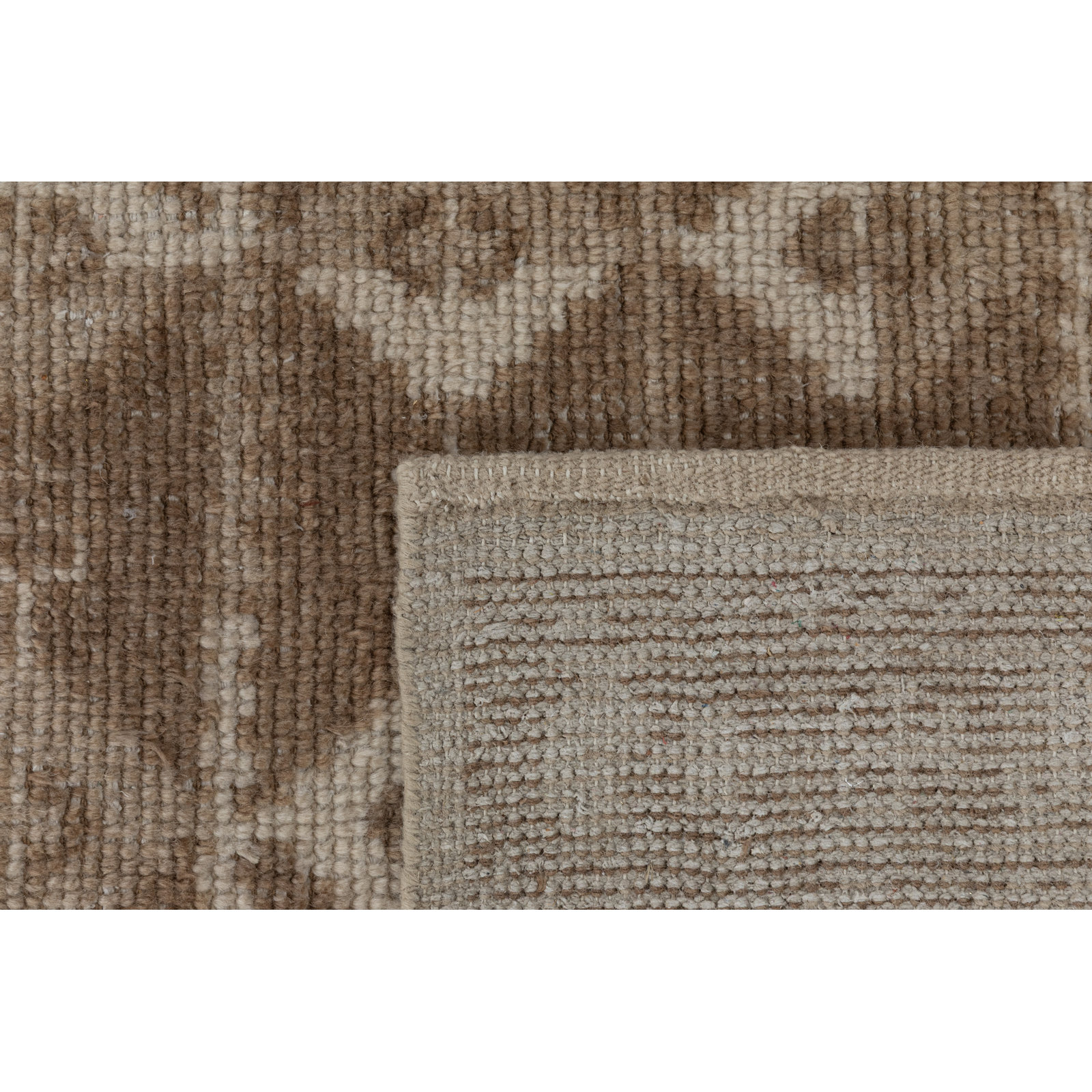Vanna Hand-Knotted Oriental Wool Rug, Brown, 8'9x11'9