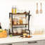 Metal,Manufactured Wood Desk Organiser