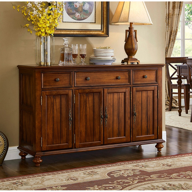 Buffet multifonctionnel en bouleau American Country