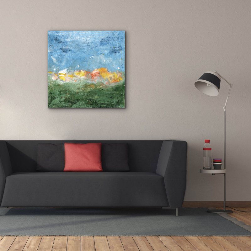  «Isle Of Skye 1» par Alicia Longley, art mural sur toile, 37 po x 37 po