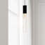 Mini-luminaire suspendu noir à DEL intégré-94314928