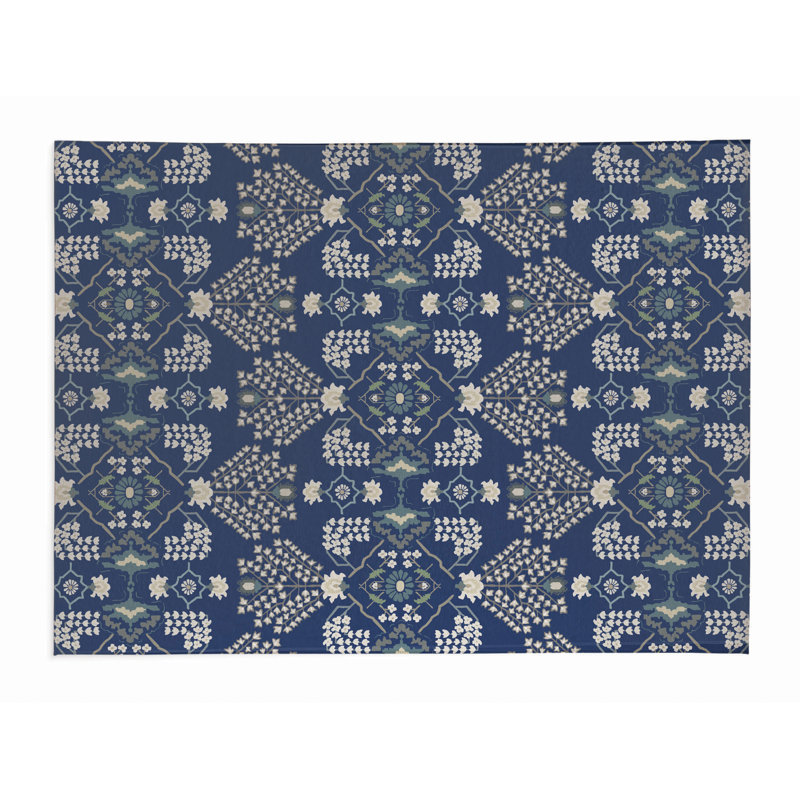 Tilly Low Pile Decorative Indoor Area Rug, Rectangle 3' x 5'