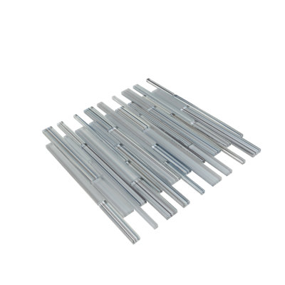 11.8" x 12.2" Glass Mosaic Tile