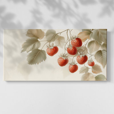 Botanical Series-CECX- Toile tendue avec châssis tendue, prête à être accrochée
